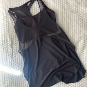 Lululemon 2 in 1 racer back tank top